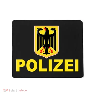 Polizei German Flag Mousepad