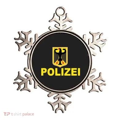 Polizei German Flag Ornament