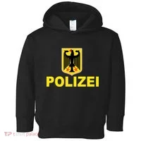 Polizei German Flag Toddler Hoodie thumb 0