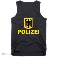 Polizei German Flag Tank Top thumb 0