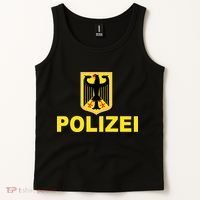 Polizei German Flag Tank Top thumb 2