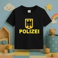 Polizei German Flag Toddler T-Shirt thumb 3
