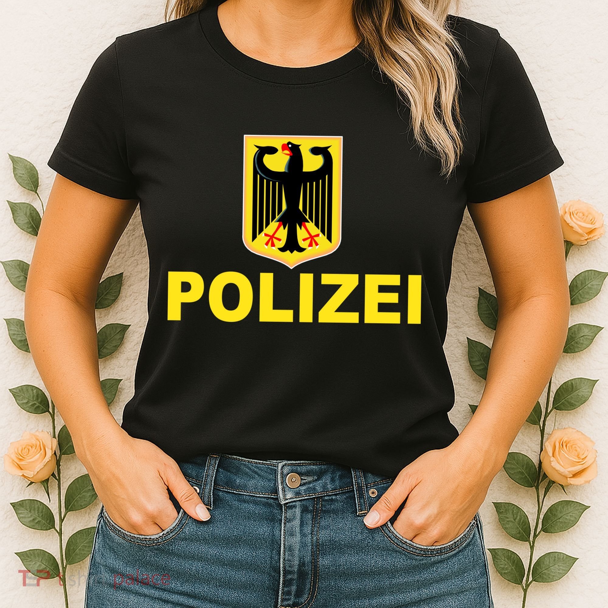Polizei German Flag Women's T-Shirt