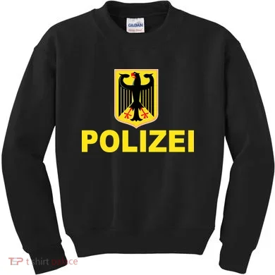 Polizei German Flag Kids Sweatshirt