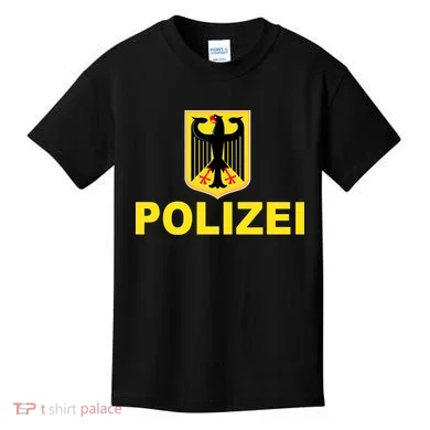Polizei German Flag Kids T-Shirt