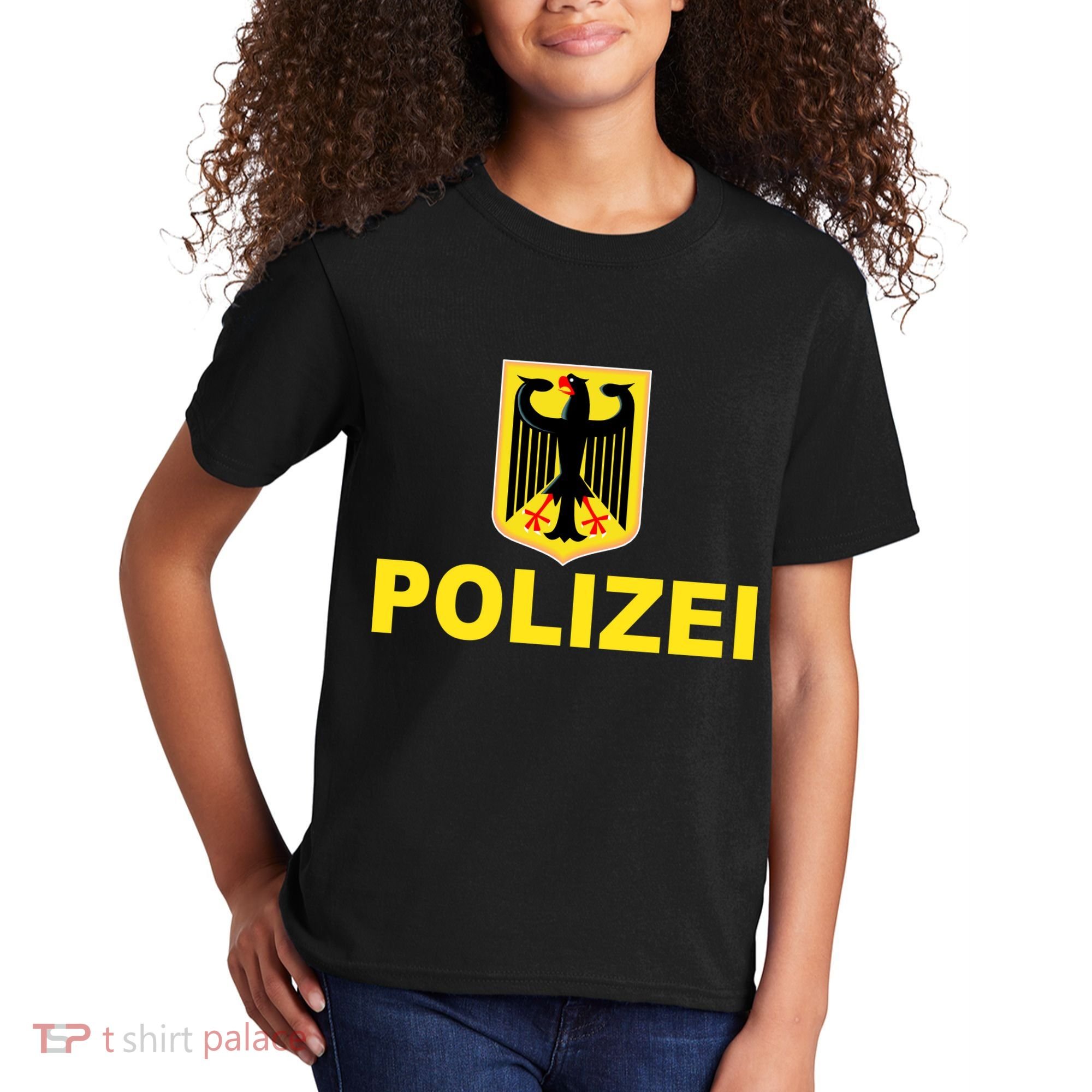 Polizei German Flag Kids T-Shirt