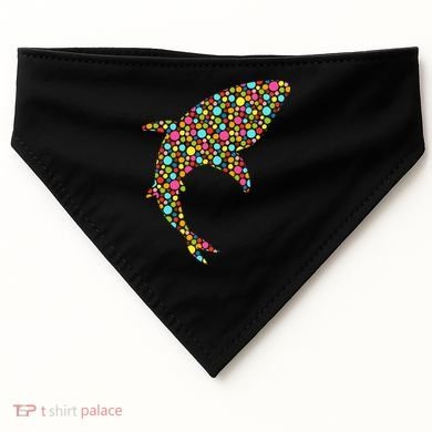 Polka Dot Shark International Dot Day USA-Made Doggie Bandana
