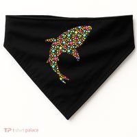 Polka Dot Shark International Dot Day USA-Made Doggie Bandana thumb 0