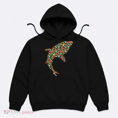 Polka Dot Shark International Dot Day Hoodie