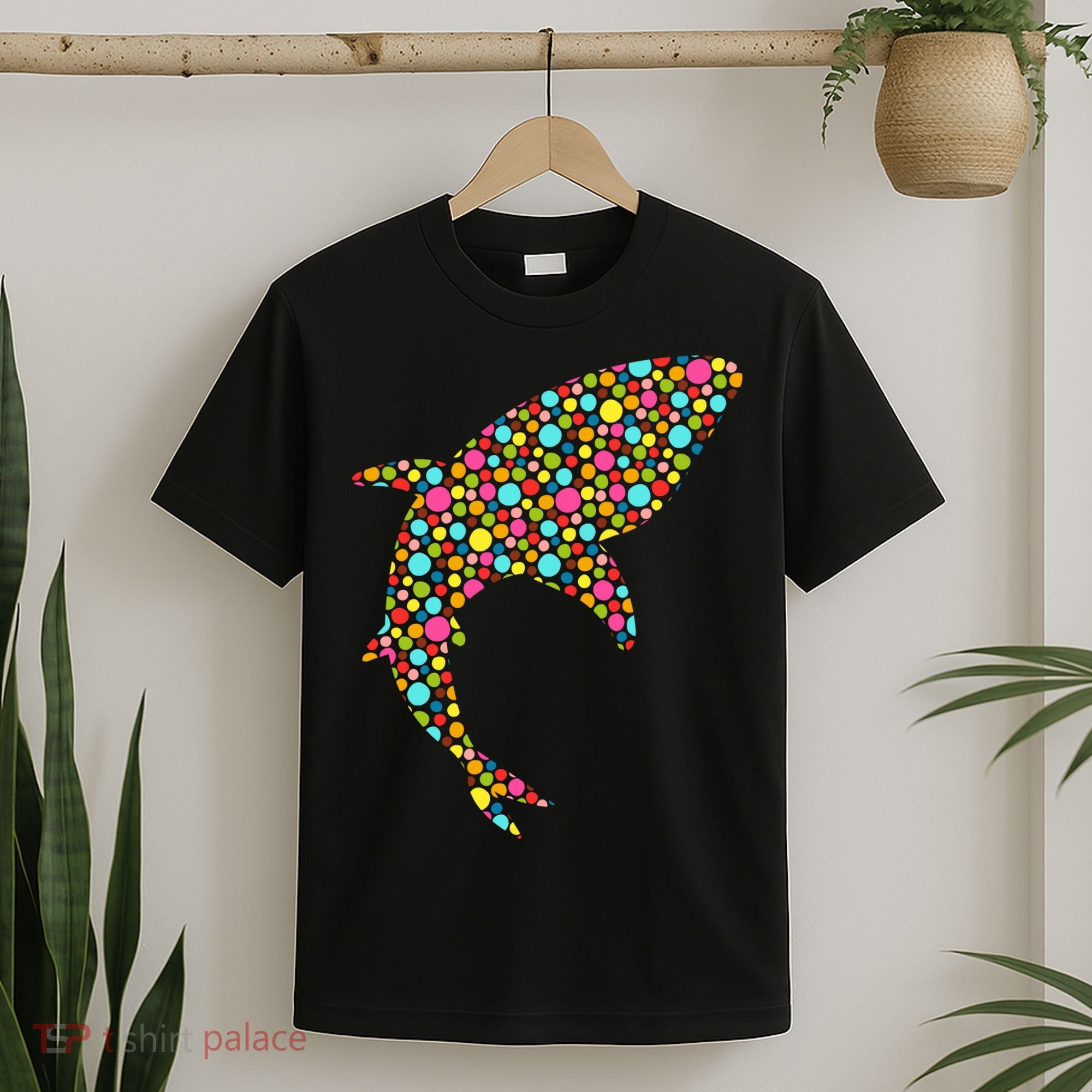 Polka Dot Shark International Dot Day T-Shirt