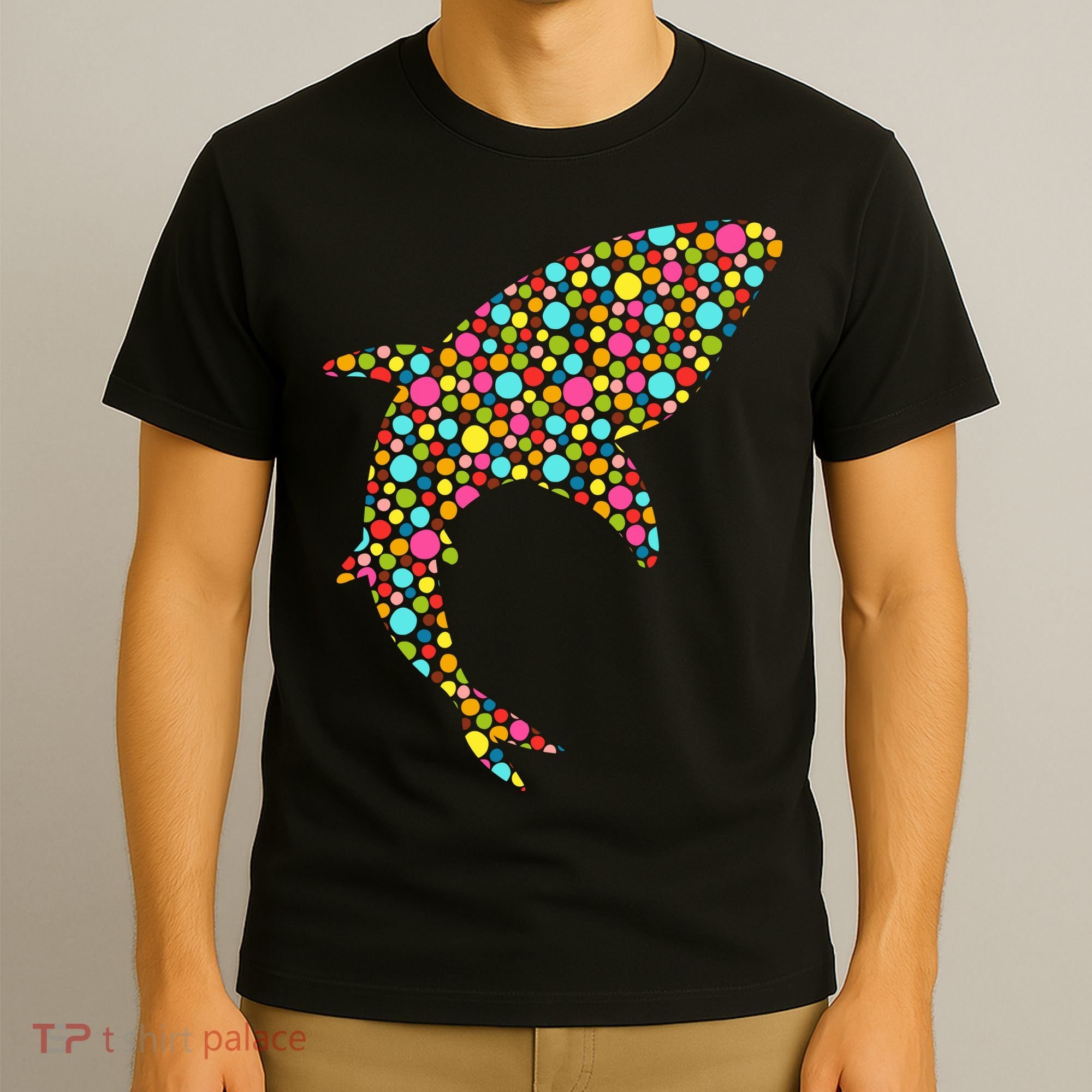 Polka Dot Shark International Dot Day T-Shirt