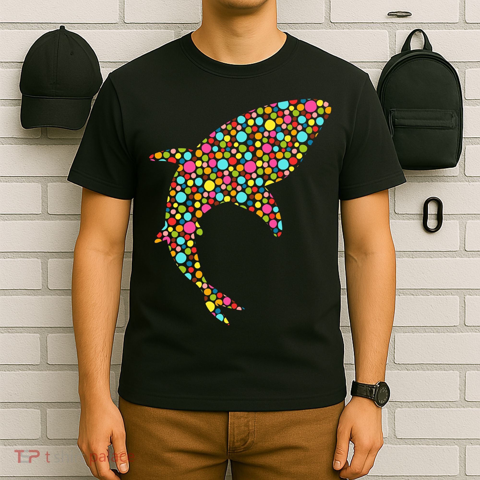 Polka Dot Shark International Dot Day T-Shirt