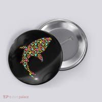 Polka Dot Shark International Dot Day Button thumb 0