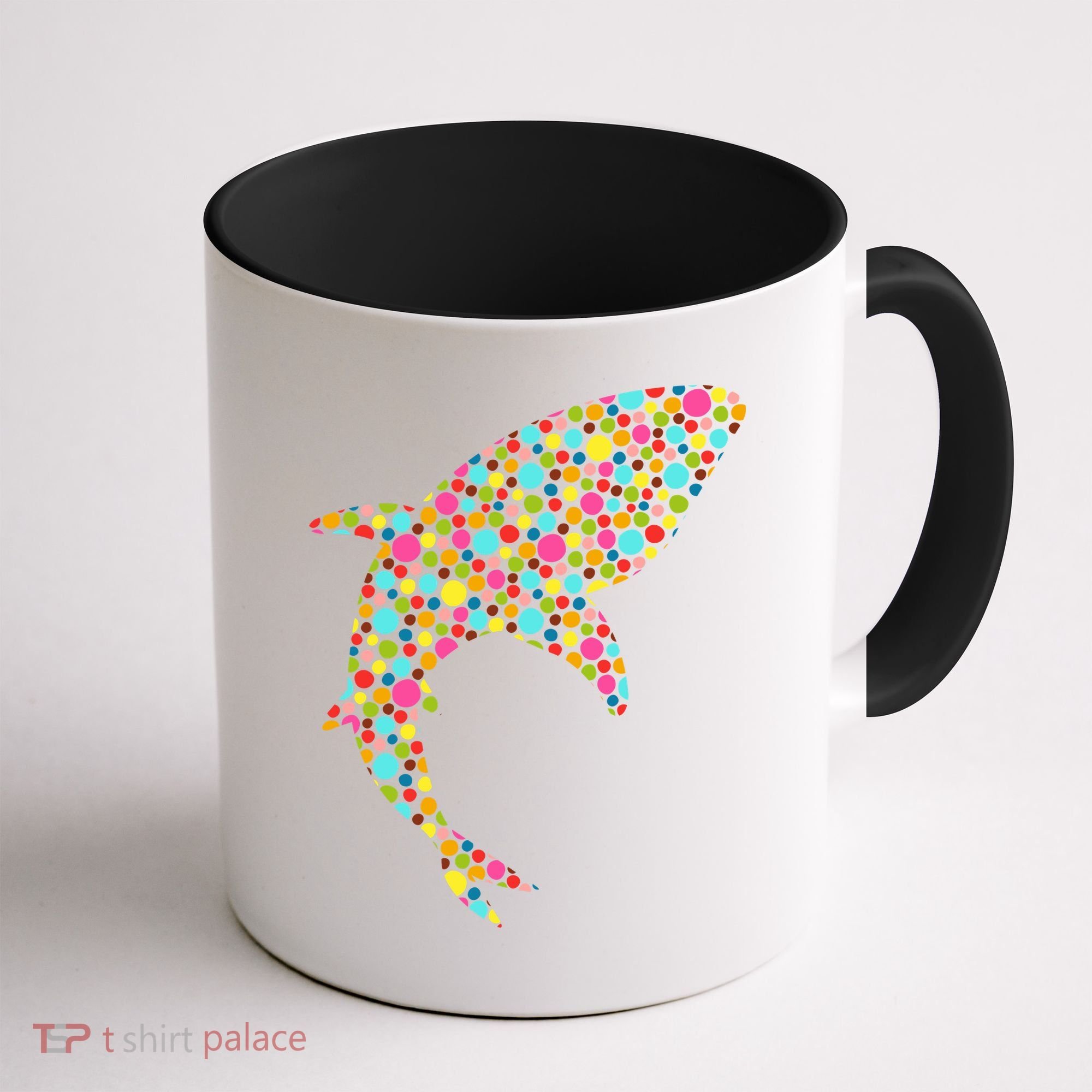 Polka Dot Shark International Dot Day Coffee Mug
