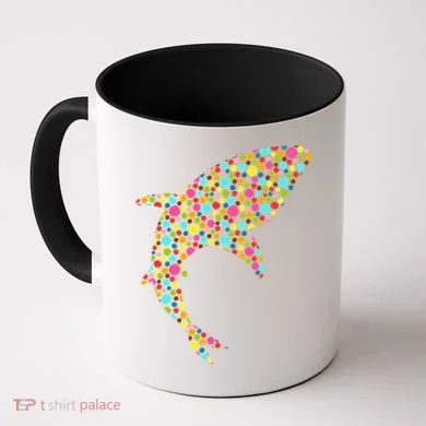 Polka Dot Shark International Dot Day Coffee Mug