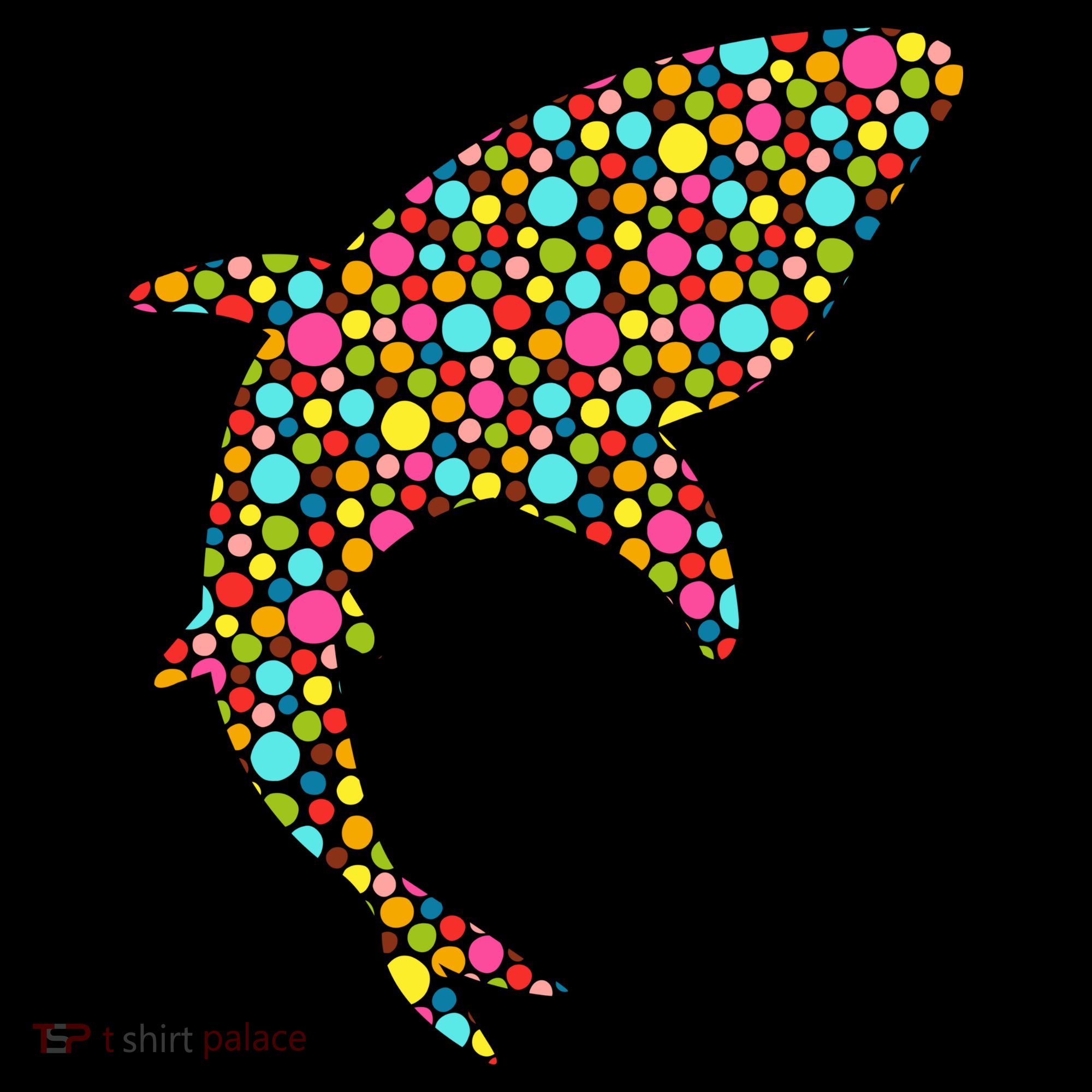 Polka Dot Shark International Dot Day Coaster