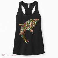 Polka Dot Shark International Dot Day Women's Tank Top thumb 0
