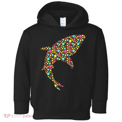 Polka Dot Shark International Dot Day Toddler Hoodie