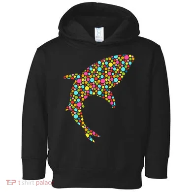 Polka Dot Shark International Dot Day Toddler Hoodie