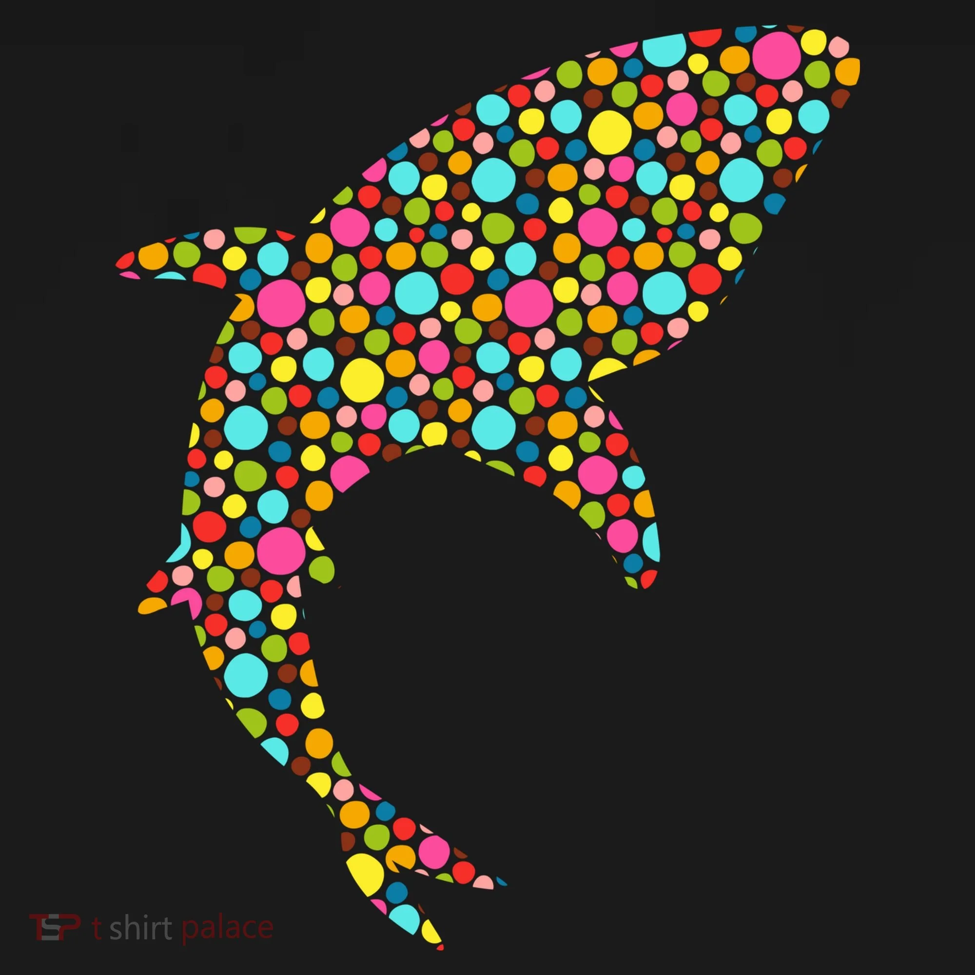 Polka Dot Shark International Dot Day Toddler Hoodie