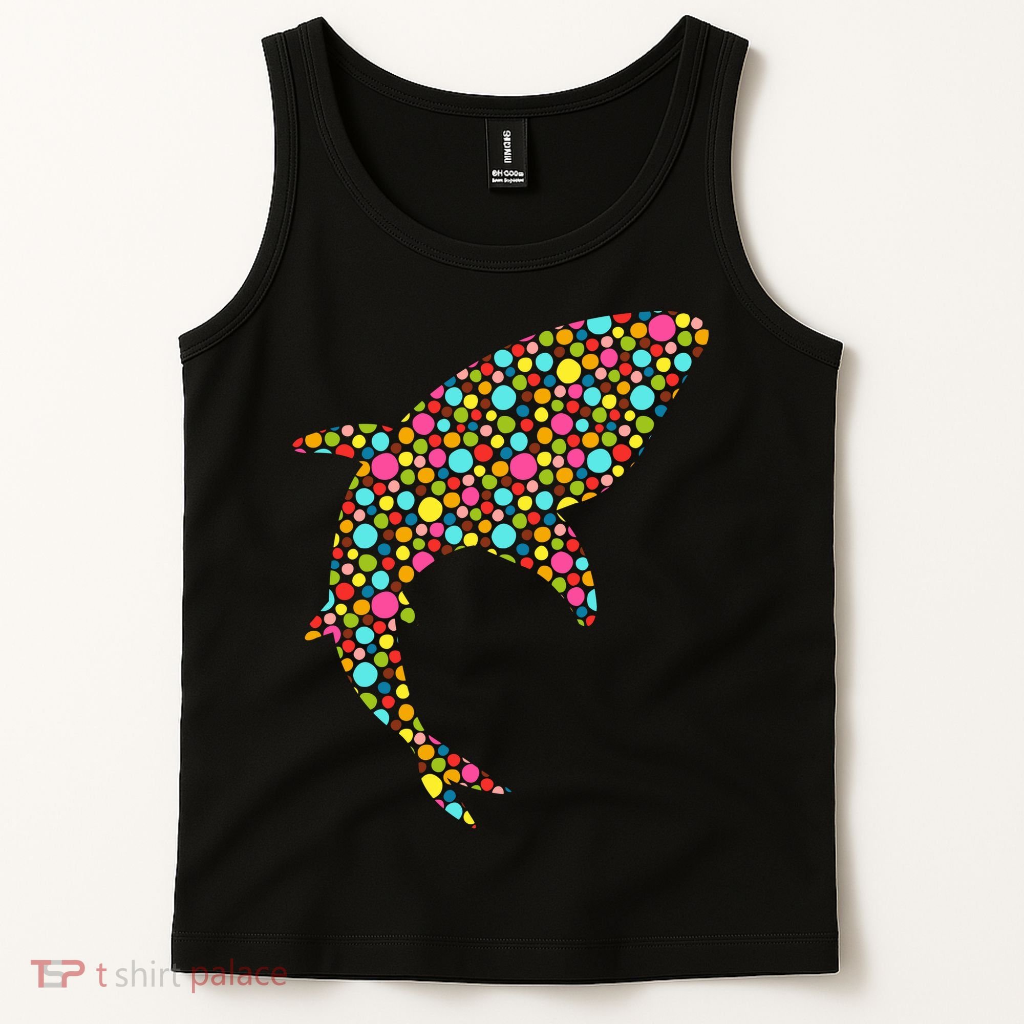 Polka Dot Shark International Dot Day Tank Top