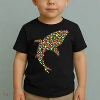 Polka Dot Shark International Dot Day Toddler T-Shirt thumb 2