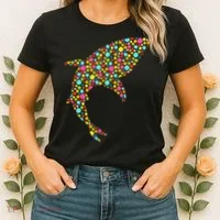 Polka Dot Shark International Dot Day Women's T-Shirt thumb 2
