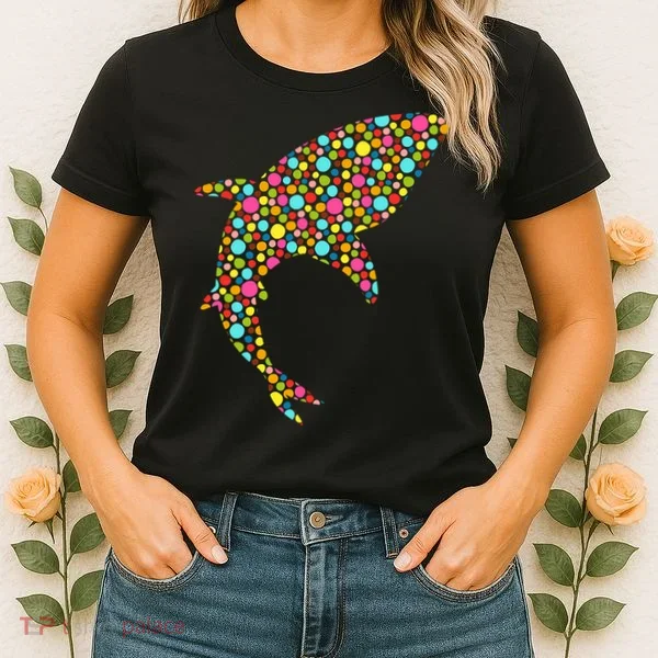 Polka Dot Shark International Dot Day Women's T-Shirt