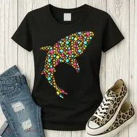 Polka Dot Shark International Dot Day Women's T-Shirt thumb 3