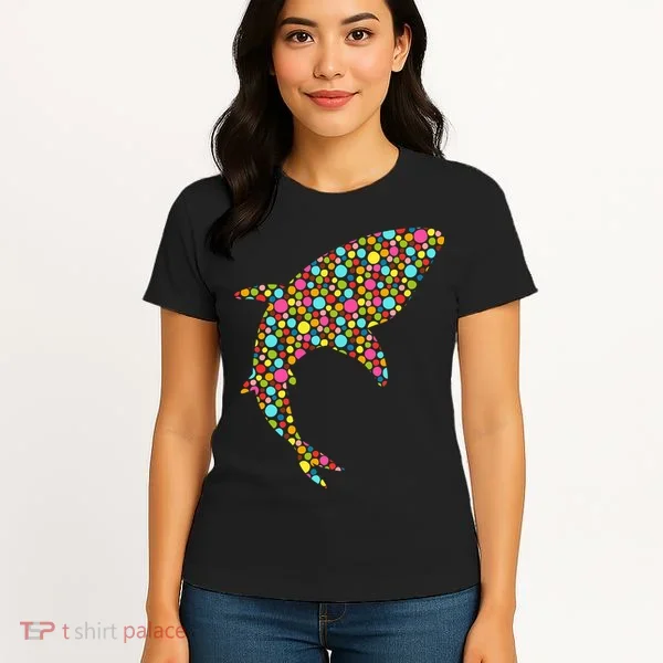 Polka Dot Shark International Dot Day Women's T-Shirt