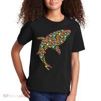 Polka Dot Shark International Dot Day Kids T-Shirt thumb 2