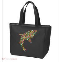 Polka Dot Shark International Dot Day Tote Bag thumb 3