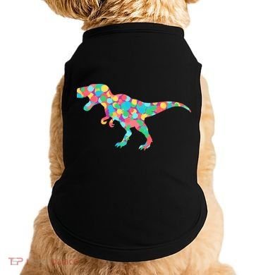 Polka Dot T-Rex International Dot Day Doggie Tank