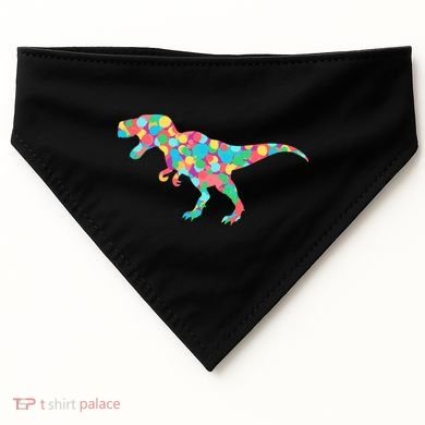 Polka Dot T-Rex International Dot Day USA-Made Doggie Bandana