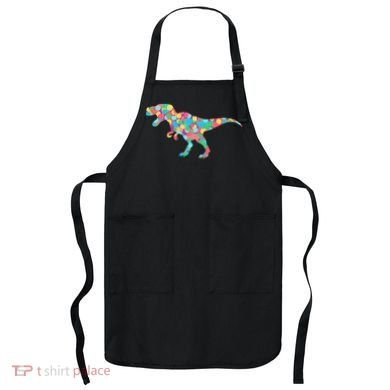 Polka Dot T-Rex International Dot Day Apron