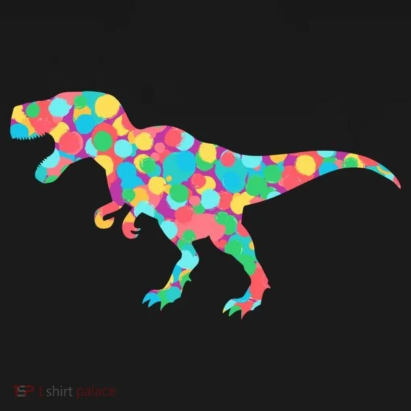 Polka Dot T-Rex International Dot Day T-Shirt