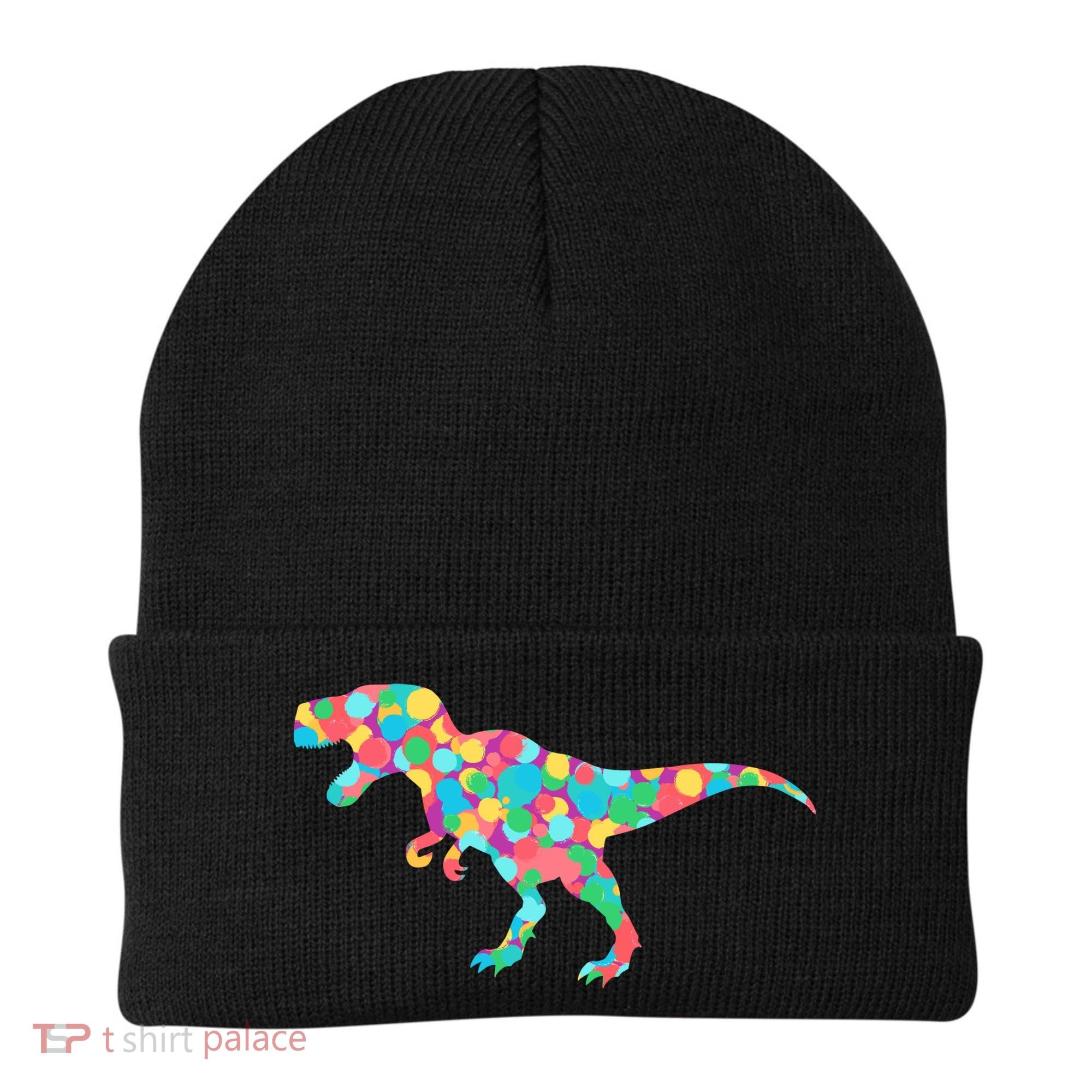 Polka Dot T-Rex International Dot Day Beanie