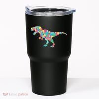 Polka Dot T-Rex International Dot Day Tumbler thumb 0