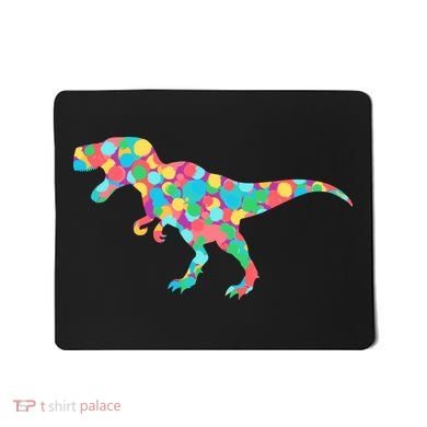 Polka Dot T-Rex International Dot Day Mousepad