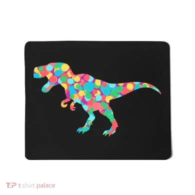 Polka Dot T-Rex International Dot Day Mousepad