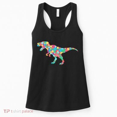 Polka Dot T-Rex International Dot Day Women's Tank Top