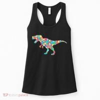 Polka Dot T-Rex International Dot Day Women's Tank Top thumb 0