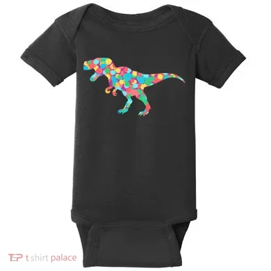 Polka Dot T-Rex International Dot Day Baby Bodysuit