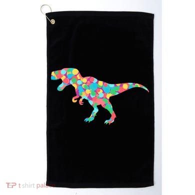 Polka Dot T-Rex International Dot Day Golf Towel