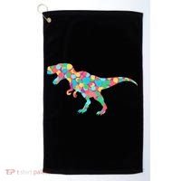 Polka Dot T-Rex International Dot Day Golf Towel thumb 0