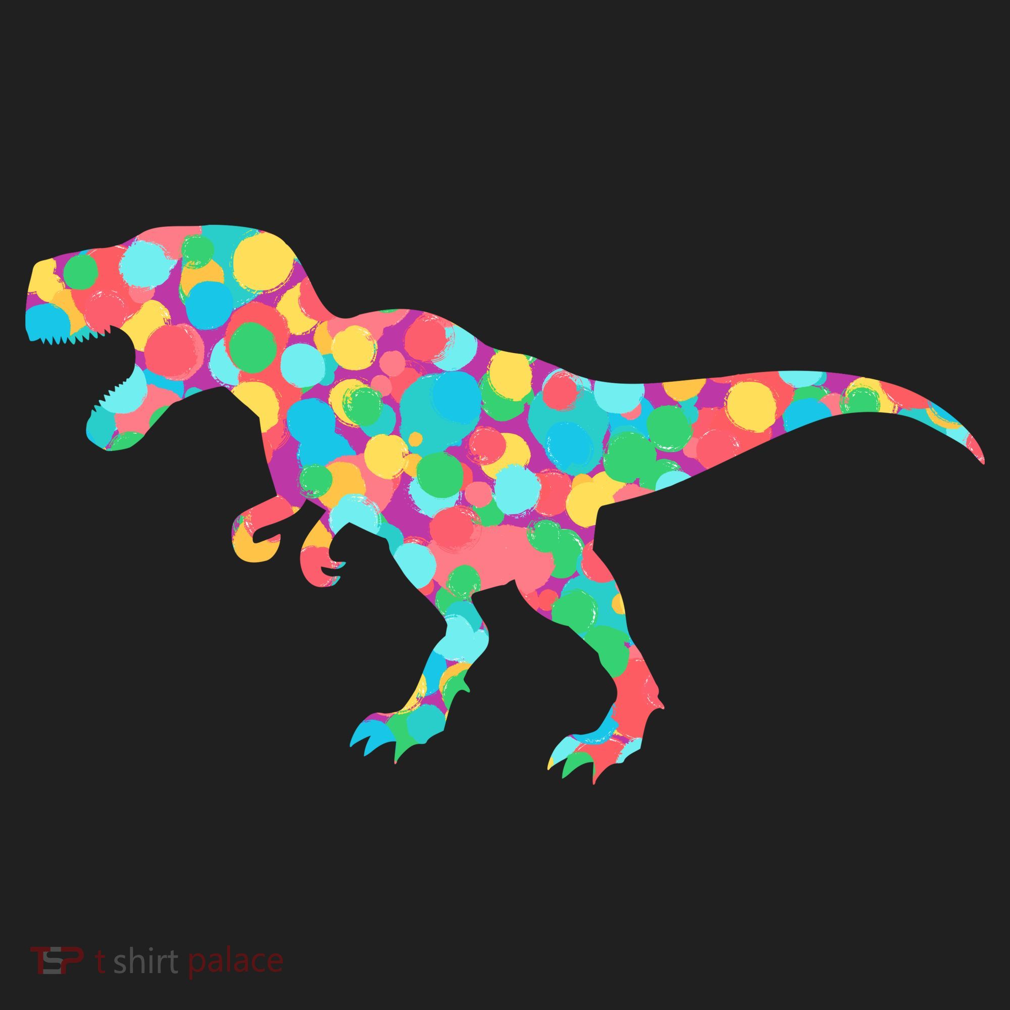Polka Dot T-Rex International Dot Day Golf Towel