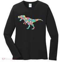 Polka Dot T-Rex International Dot Day Women's Long Sleeve Shirt thumb 0