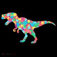 Polka Dot T-Rex International Dot Day Women's Long Sleeve Shirt thumb 2