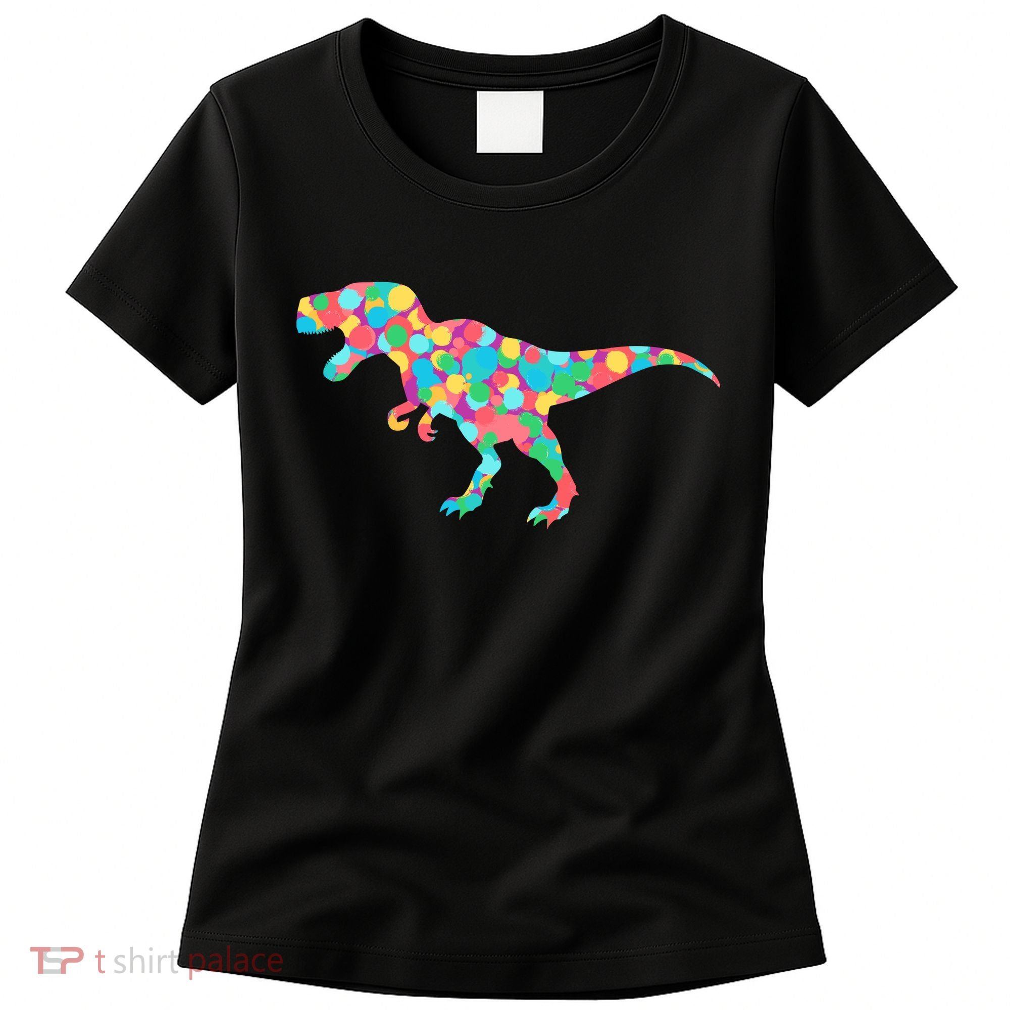 Polka Dot T-Rex International Dot Day Women's T-Shirt