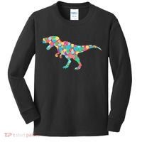 Polka Dot T-Rex International Dot Day Kids Long Sleeve Shirt thumb 0